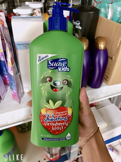 Sữa tắm suave kids 3 in 1 usa 532ml