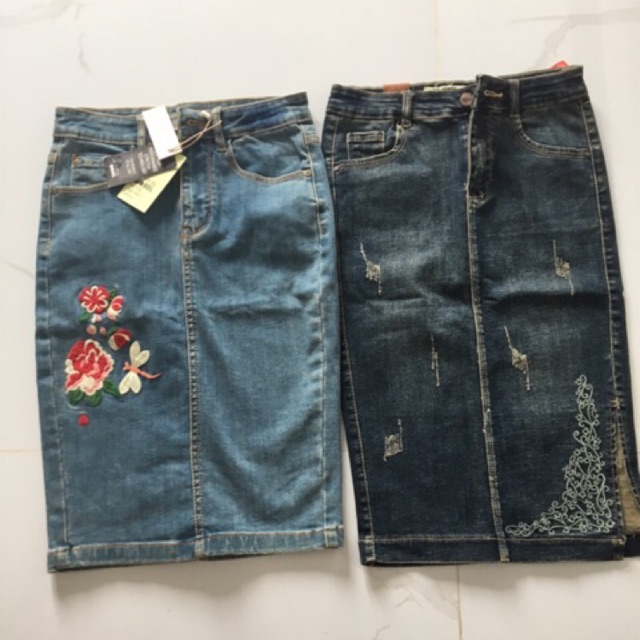 Thanh lý chân váy jeans size S hàng mới