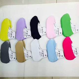 Combo 10 đôi tất hài cao su nữ đủ màu