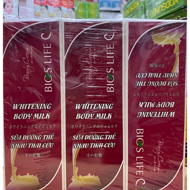 Sữa dưỡng thể Bios Life toàn thân nhau thai cừu tem giá 320.000đ