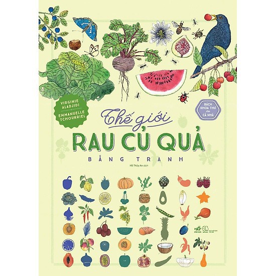 Sách - Bách Khoa Thư Cho Cả Nhà - Thế Giới Rau Củ Quả Bằng Tranh (Nhã Nam)