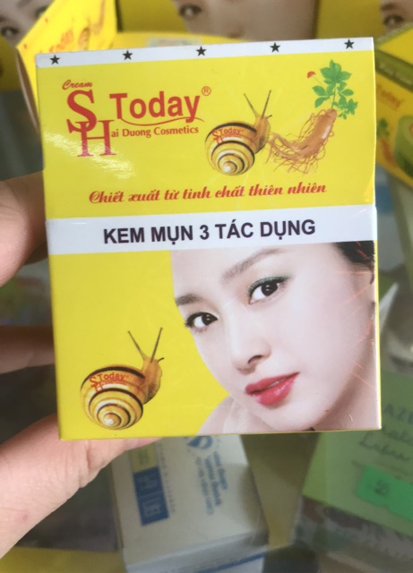 Sh Today kem mụn 3 tác dụng ( 10g )