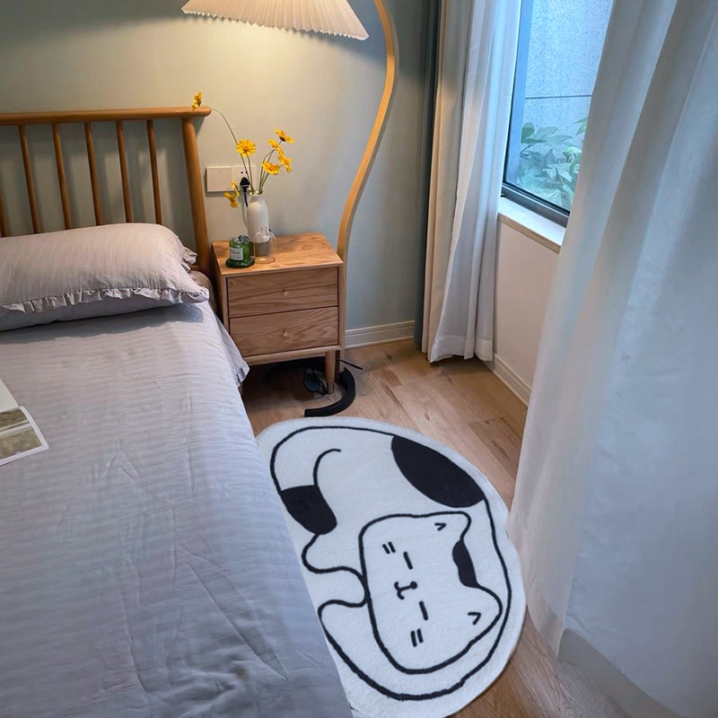 Thảm Chùi Chân Chống Trượt Hình Hoạt Hình Dễ Thương