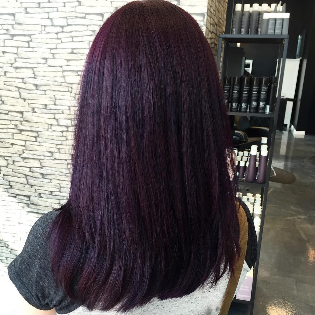 Thuốc Nhuộm Tóc Màu Nâu Tím Kèm Oxidiant Dark Violet Hair