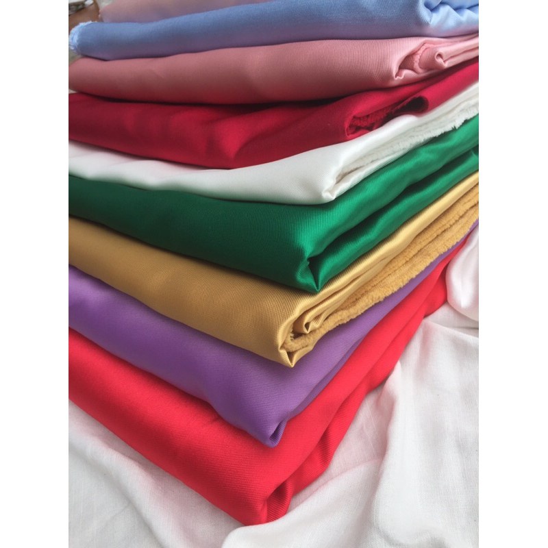 Vải lụa bóng chất satin mềm mịn