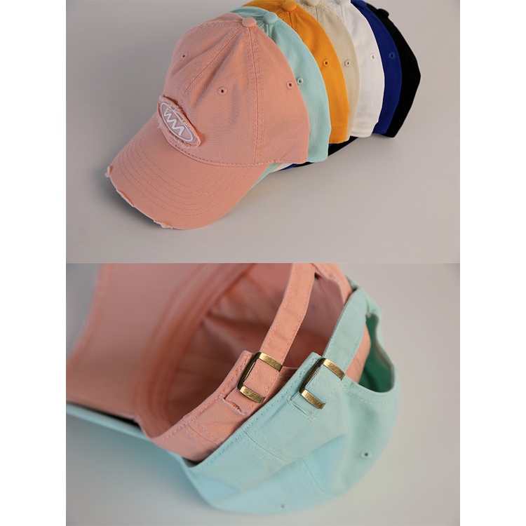 Nón Kết Thêu Chữ Màu Hồng Thời Trang Mùa Hè Cho Nữ