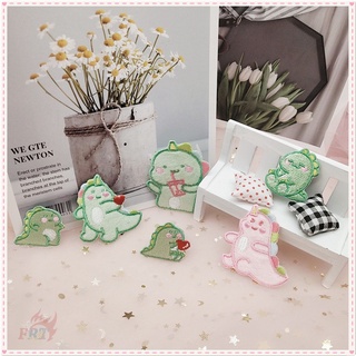 ✿ miếng dán tự dính hình khủng long hoạt hình dễ thương ✿ 1 miếng dán ủi quần áo hình đầu lâu độc đáo