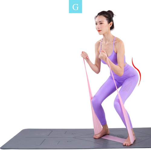 Dây cao su đàn hồi kháng lực bản thun tập yoga pilates G-SPORTS