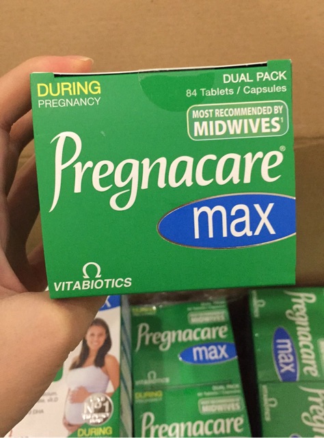 Vitamin Pregnacare max, Pregnacare Bầu hàng chính hãng uk đủ bill