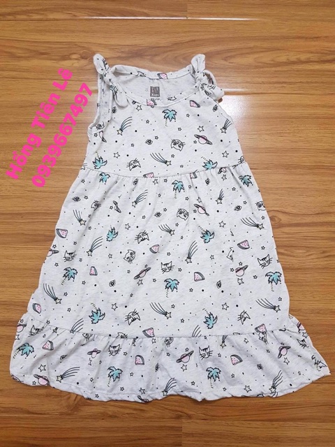 [ Xả Hàng Hiệu GIÁ RẺ ] Đầm sát nách bé gái hiệu GAP KIDS mềm mịn