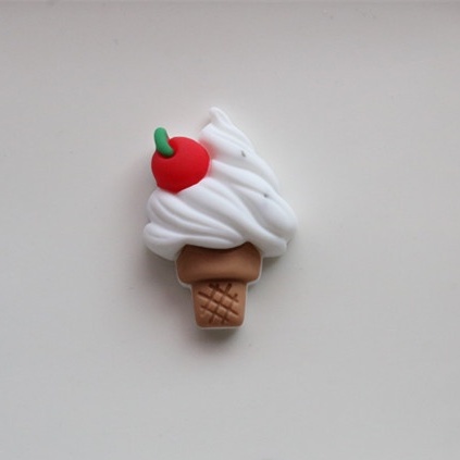 Set 10 Phụ Kiện Kẹp Tóc Hình Que Kem/Bánh Kẹo Bằng Resin Nhiều Màu Dễ Thương diy