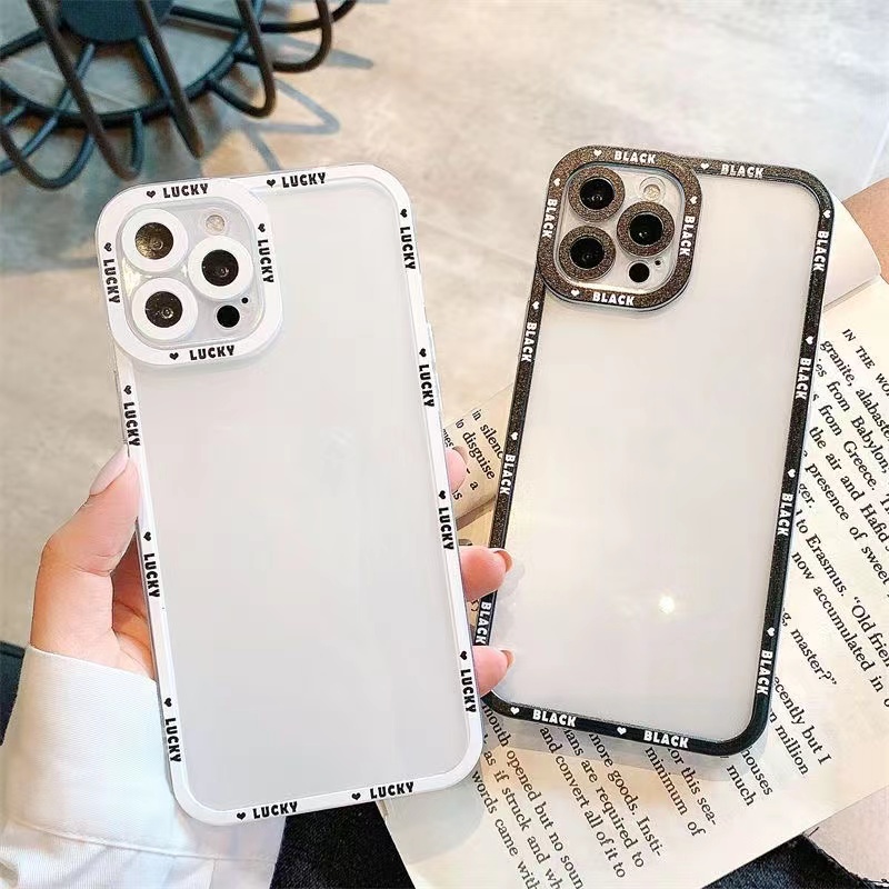 Ốp Điện Thoại Mềm Đơn Giản Cho iphone XR / 11 / 12pro / 13promax / 8plus