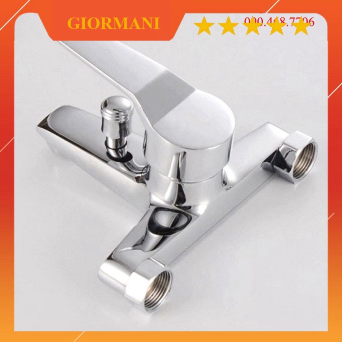 Bộ củ sen tắm nóng lạnh cao cấp GIORMANI kèm vòi hoa sen tăng áp nhôm SNL904-VHS08 hàng chính hãng bảo hành 24 tháng