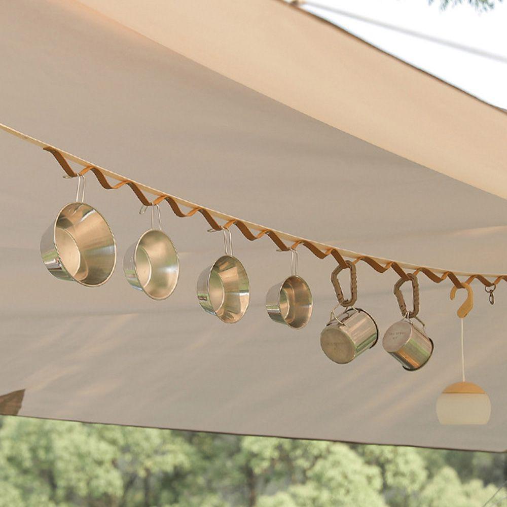 MAYSHOW Dây Treo Đồ Dùng Cắm Trại Tiện Dụng