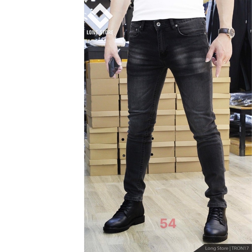 Quần Jean Nam Chất Bò Cao Cấp AD54JM Phong Cách Soái Ca