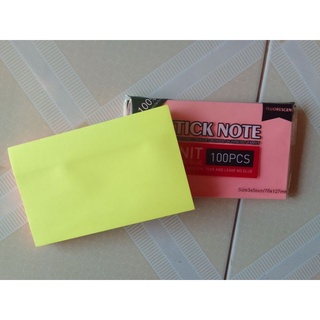 Giấy nhớ giấy note 4 màu 100 tờ