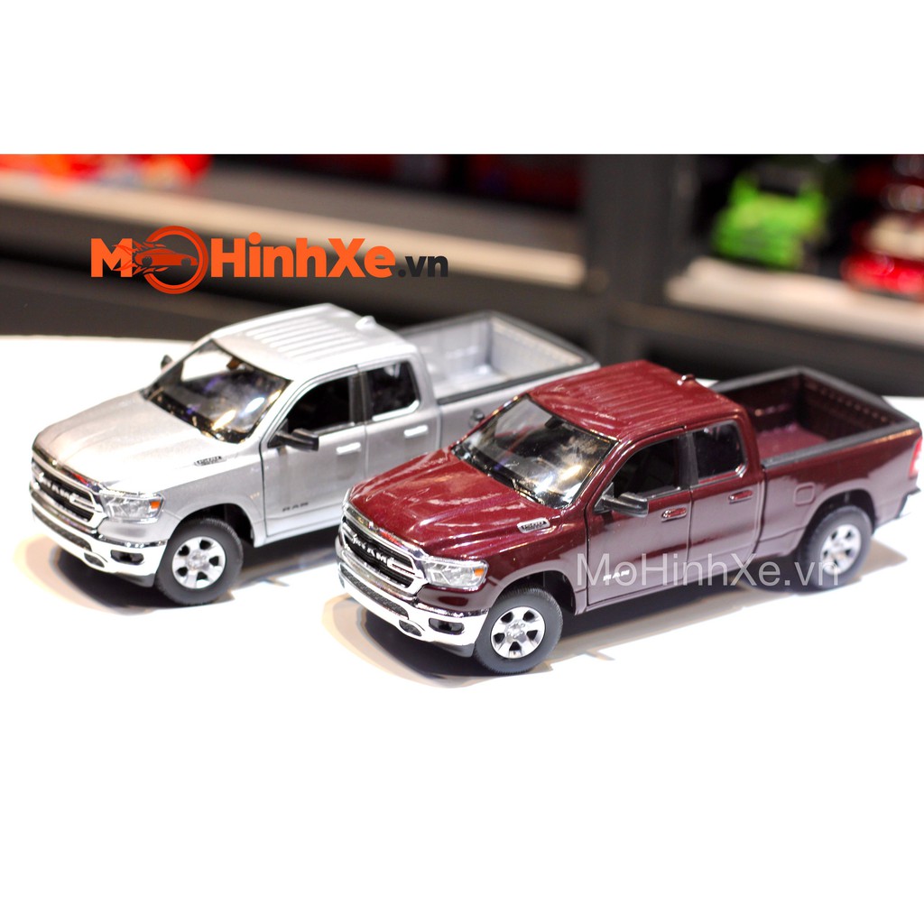 MÔ HÌNH XE DODGE RAM 1500 2019 1:27 WELLY