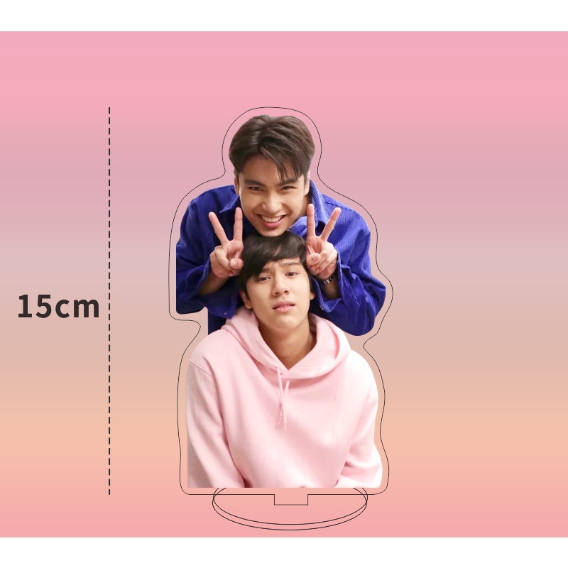 Standee ảnh mica trong đế tròn OhmNanon