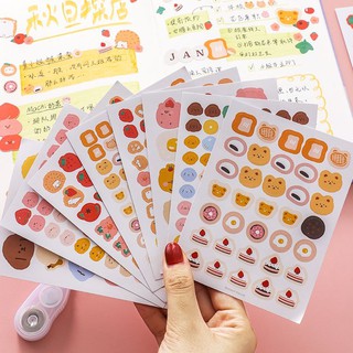 Set sticker mini cute theo chủ đề