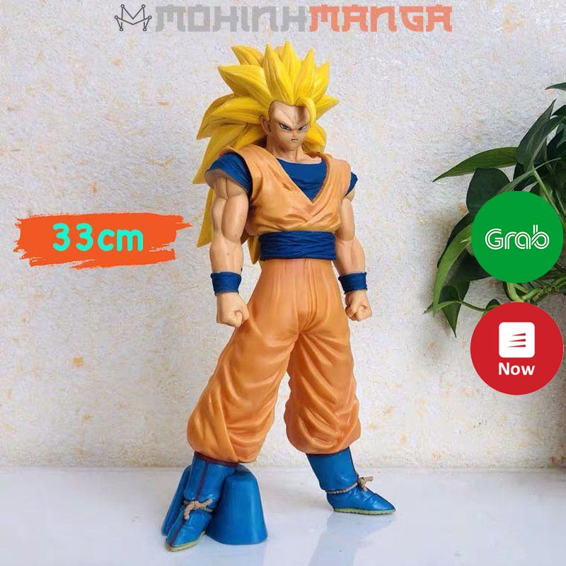 [CÓ QUÀ TẶNG] Mô hình Son Goku SSJ3 Super Saiyan Siêu Xayda - Figure Songoku Cấp 3 Dragon Ball Z Bảy Viên Ngọc Rồng DBZ