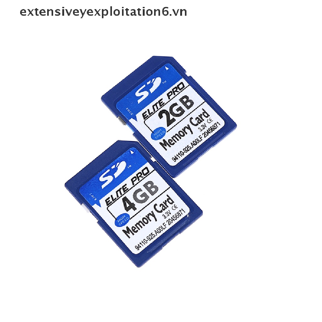 Thẻ nhớ tiêu chuẩn 128MB 256MB 512MB 2GB 4GB SD