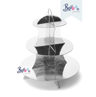 Kệ bánh cupcake 3 tầng