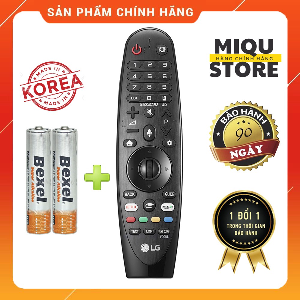 Remote thông minh LG AN-MR18BA Model TV 2017/2018 | Bảo hành 3 tháng