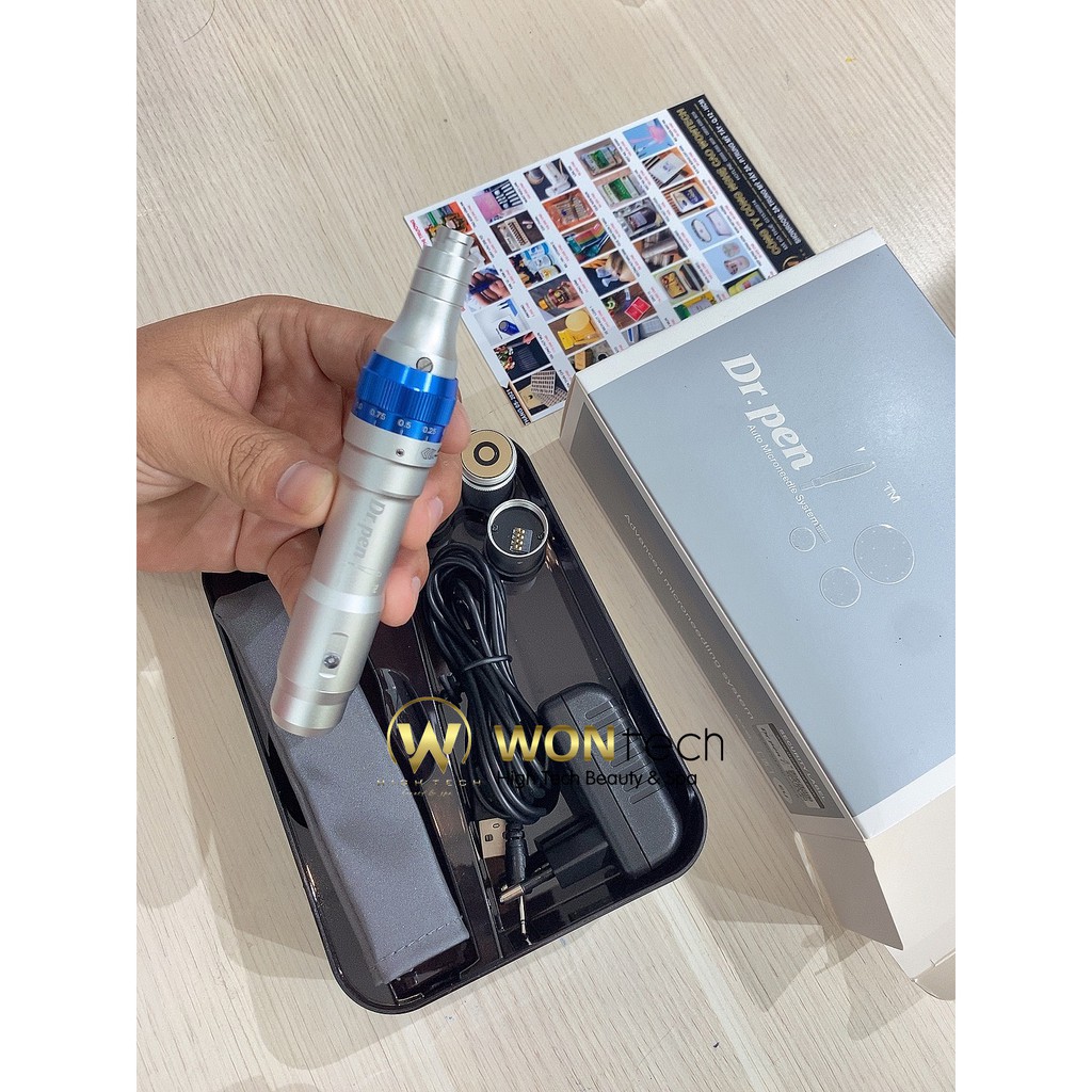 [WONTECH - NOW SHIP] Máy Phi Kim Dr.Pen A6 Cao Cấp - Kèm 2 Pin.