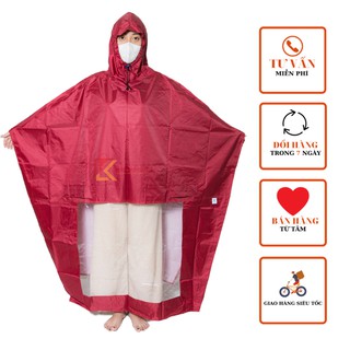 Áo mưa cánh dơi 1 đầu + Vải dù cao cấp + Hàng chính hãng Thành Long + SP63 + Áo mưa thời trang cao cấp