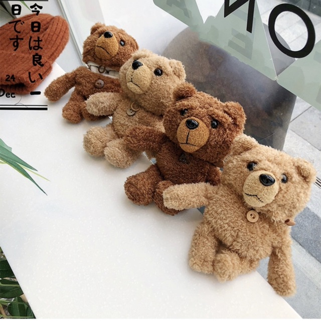 Case Airpod 1/2/Pro gấu bông teddy