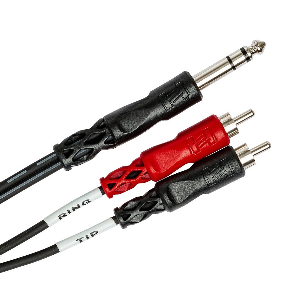 Dây HOSA STEREO BREAKOUT 3.5mm trs to dual rca