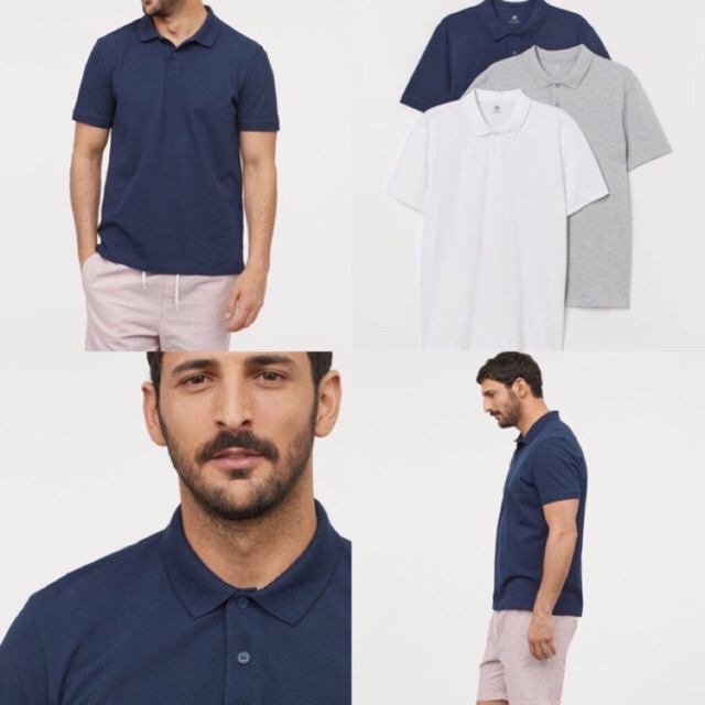 Áo polo gai HM auth