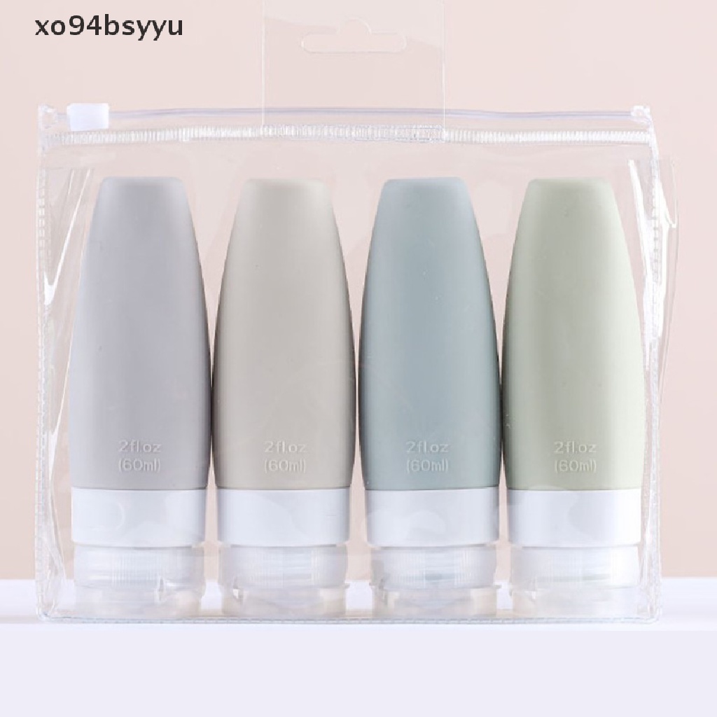 1 Chai Silicone Rỗng Xo94Bsyu 60 / 90ML Có Nút Nhấn
