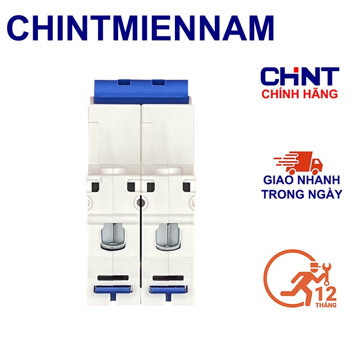 Cầu Dao Aptomat An Toàn MCB NXB-63 2P 6A-63A 2 Pha 6Ka Hãng CHINT Hàng chính hãng xuất khẩu