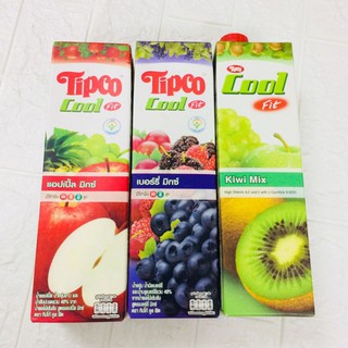 Nước ép trái cây Thái Lan Tipco cool hộp 1 lít