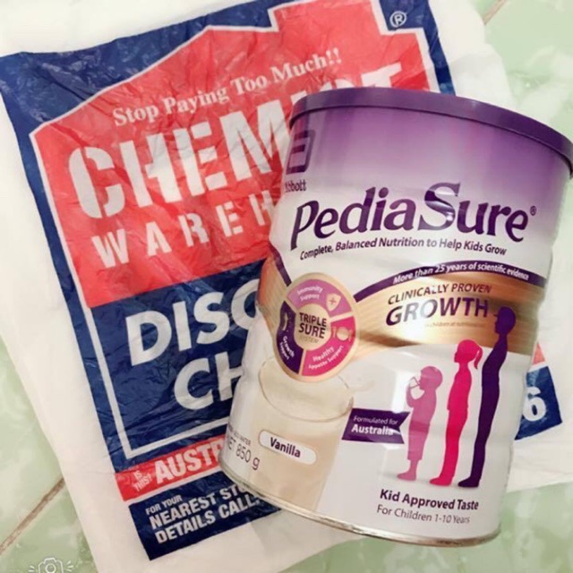 PEDIASURE ÚC NẮP TÍM