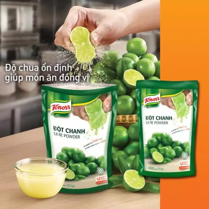 Bột Chanh Knorr 400gr / Unilever Knorr Lime Powder