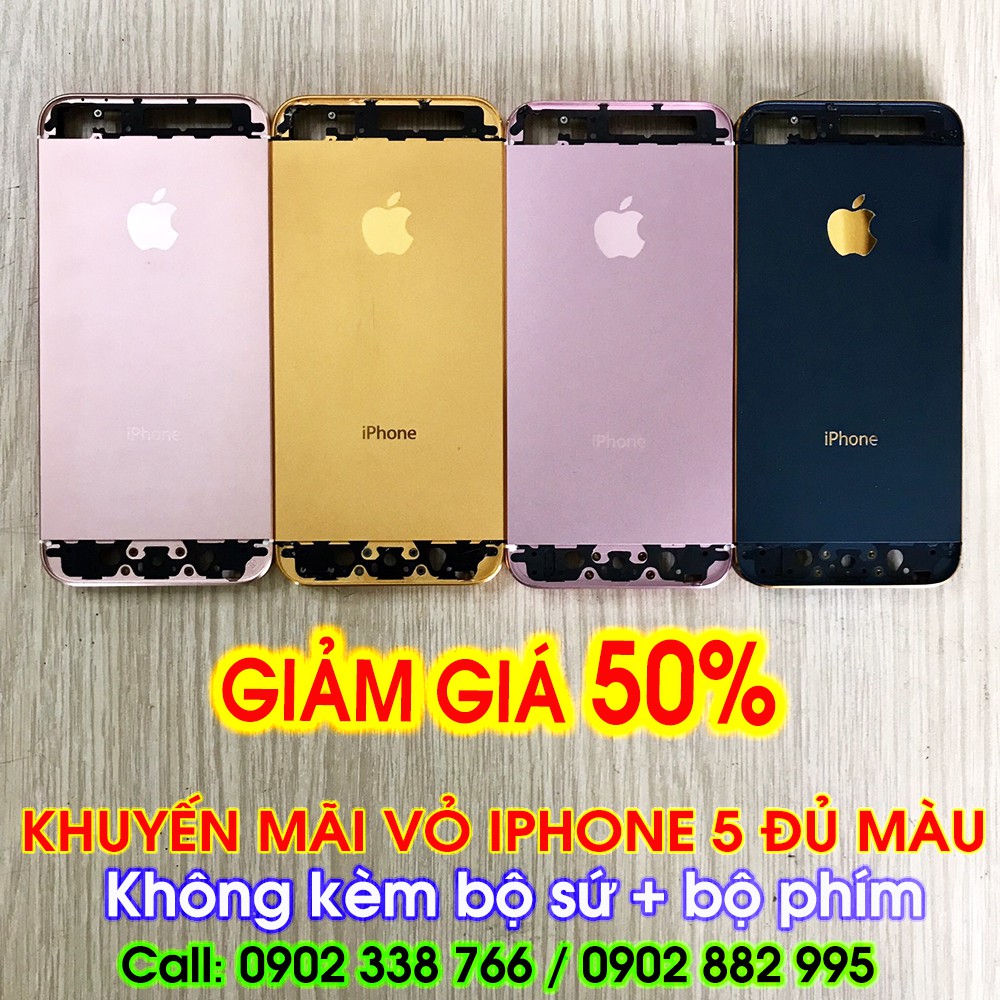 [Mã ELORDER5 giảm 10K đơn 20K] [GIÁ SỐC] Vỏ IPhone 5 giá rẻ giảm giá 50% khắc sẵn chữ SE như hình