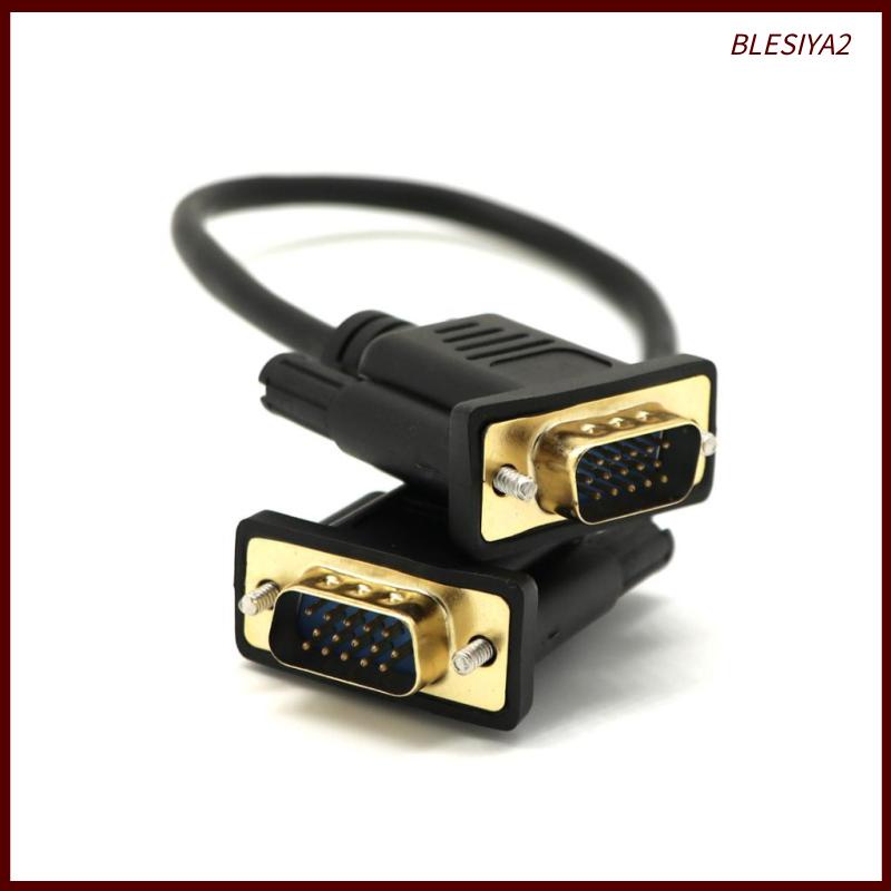 Cáp VGA 2 15 Chấu Dài 30cm Nối Dài Cho Màn Hình