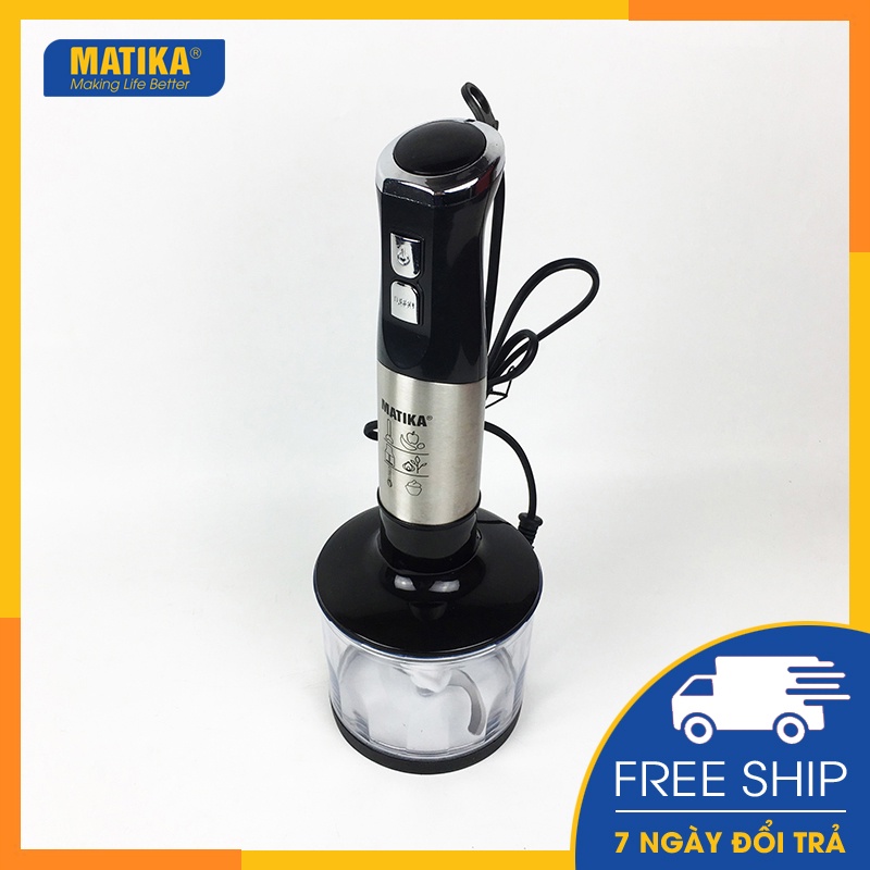 Máy Xay Sinh Tố Cầm Tay MATIKA Đa Năng MTK-3131