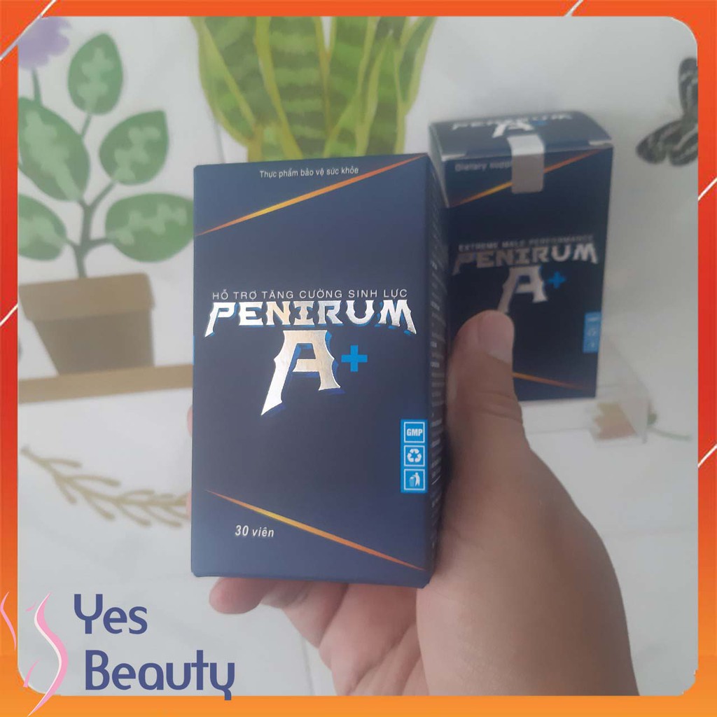Viên Uống Sinh Lý Penirum A - Tăng Phong Độ Nâng Bản Lĩnh - Chính Hãng Hộp 30 Viên Phiên Bản Cải Tiến