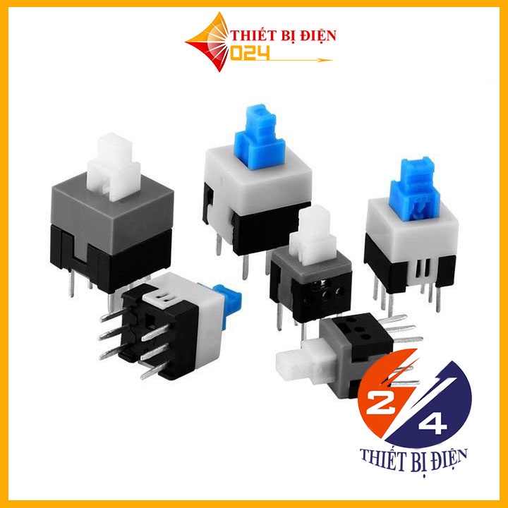 Nút Nhấn 6 Chân Không Giữ Trạng Thái (1 Nút) - 5.8X5.8