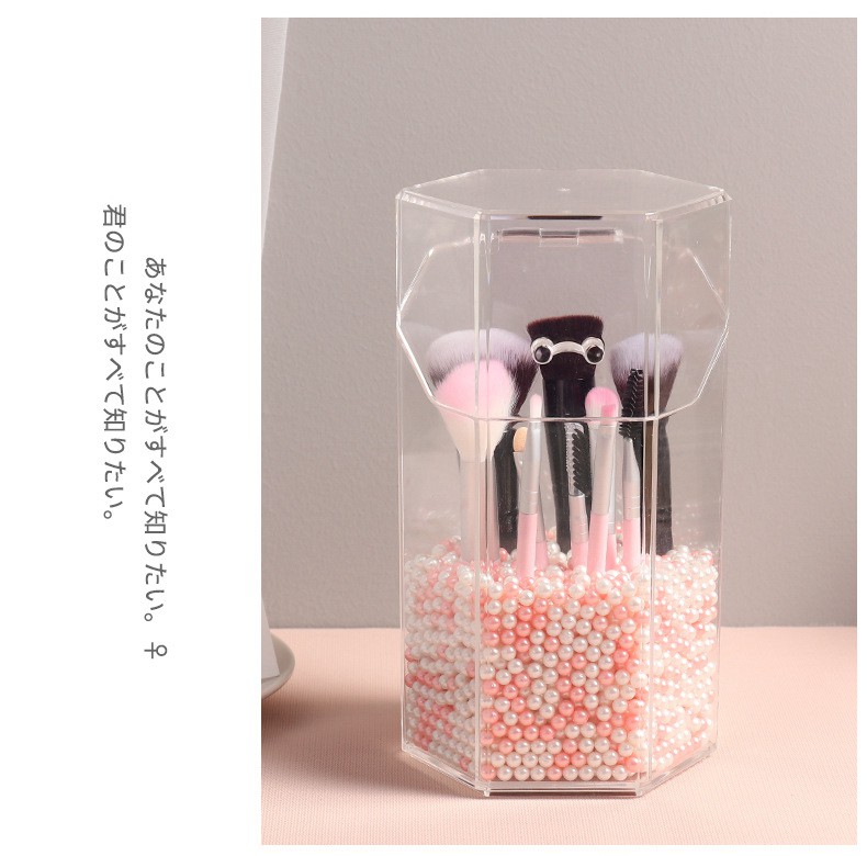 [Hàng mới về] Hộp nhựa đựng mỹ phẩm trong suốt bằng acrylic để bàn | BigBuy360 - bigbuy360.vn