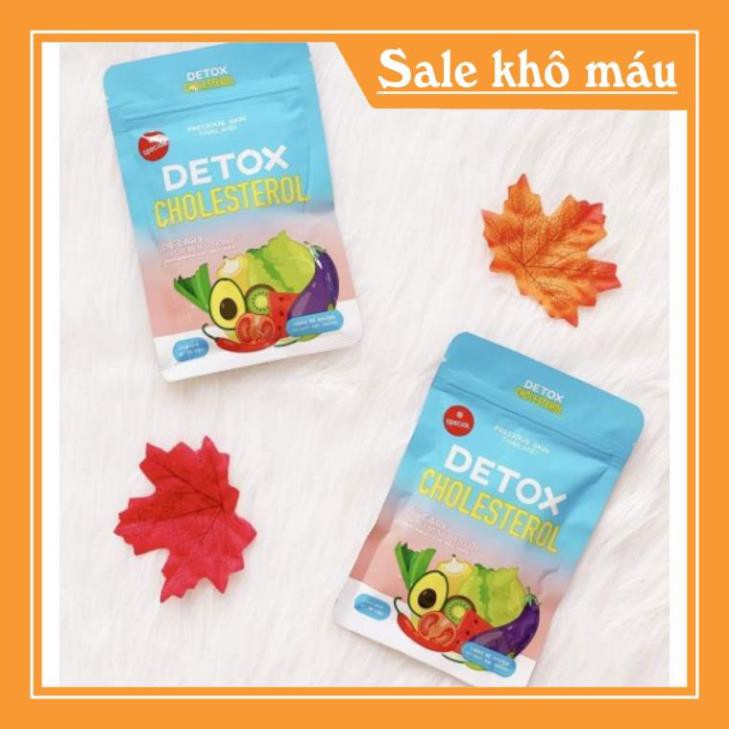 DETOX KHỬ MỠ CHOLESTEROL THÁI LAN TỪ DẤM TÁO LÊN MEN