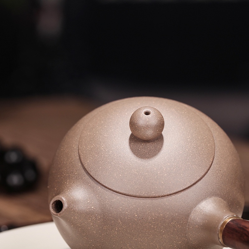 Ấm Tử Sa Nghi Hưng Tây Thi Đường Vũ 260 ml (Thanh Khôi Nê)