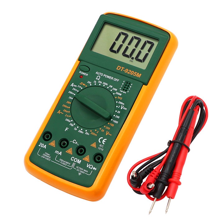 Đồng hồ đo điện vạn năng Best DT-9205M dùng cho sửa chữa cơ bản