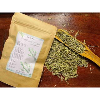 Lá hương thảo rosemary sấy khô đóng túi giấy 100g và hộp 80g