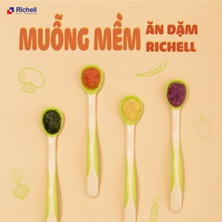 Thìa ăn dặm richell siêu mềm 🥣🥣🥣