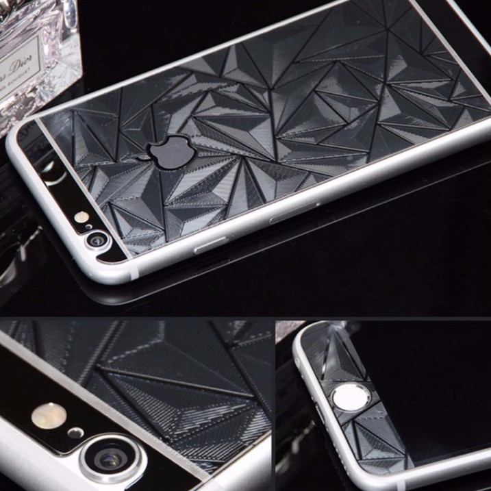 Miếng kính dán cường lực màu 3D cho Iphone 5 6 7 8
