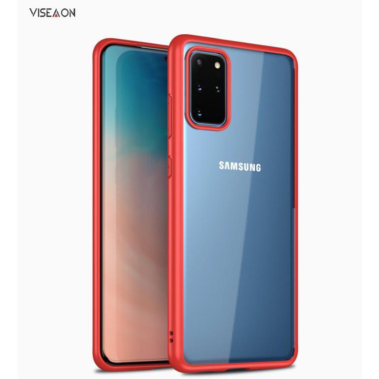 Ốp Lưng Chống Sốc Samsung S20 , S20+ , S20 Ultra Ốp Trong Viền Màu Cao Cấp VISEAON